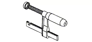 serre-joint horizontal de rechange pour GFS 350 E Set